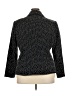 Sag Harbor Polka Dots Black Gray Blazer Size 18W - photo 2