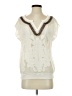 Floreat 100% Cotton Ivory Sleeveless Blouse Size 4 - photo 1