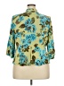 Emma James Floral Teal Blazer Size 20 Petite - photo 2