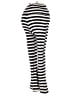 Unbranded Stripes Black Ivory Casual Pants Size 1 - photo 1