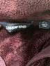 Lands' End 100% Polyester Burgundy Jacket Size 14 - 16 - photo 3