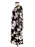 Connected Apparel Floral Black Casual Dress Size 10 - photo 5
