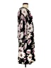 Connected Apparel Floral Black Casual Dress Size 10 - photo 4