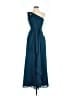 Unbranded 100% Polyester Blue Cocktail Dress Size 2 - photo 1