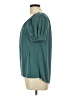 Green Envelope Teal Short Sleeve Blouse Size L - photo 5