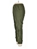 Unbranded 100% Polyester Solid Green Track Pants Size 14 - photo 5