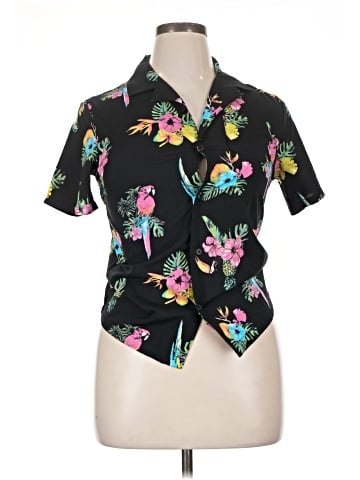 Hurley Short Sleeve Blouse (view 1)
