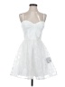 Lulus 100% Polyester White Cocktail Dress Size S - photo 1