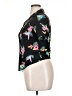 Hurley Tropical Black Short Sleeve Blouse Size 14 - photo 5