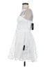 Lulus 100% Polyester White Cocktail Dress Size S - photo 5