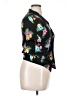 Hurley Tropical Black Short Sleeve Blouse Size 14 - photo 4