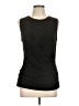 Ann Taylor Black Sleeveless Blouse Size L - photo 1