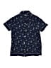Vineyard Vines 100% Cotton Blue Short Sleeve Button-Down Shirt Size S (kids) - photo 1