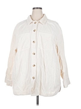 Madewell Plus Corduroy Kentwood Oversized Shirt-Jacket (view 1)