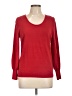 Talbots 100% Cotton Red Pullover Sweater Size Lg Petite - photo 1