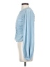 FRAME Blue Long Sleeve Blouse Size S - photo 5