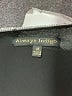Always Indigo Black Long Sleeve Blouse Size M - photo 7