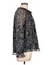 Ann Taylor LOFT Black Long Sleeve Blouse Size L - photo 4