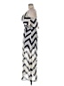 Indulge Chevron-herringbone Silver Casual Dress Size M - photo 5