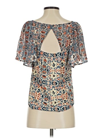 Lucky Brand Short Sleeve Blouse (view 2)