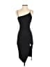Blossom 100% Polyester Solid Black Cocktail Dress Size 6 - photo 1