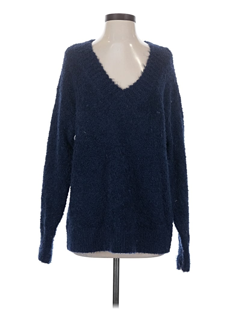 Pre-owned Aerie Pullover Sweater In Blue