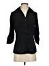 Fred David Black 3/4 Sleeve Blouse Size S - photo 1
