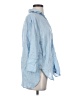 Zara Blue 3/4 Sleeve Button-Down Shirt Size XS - photo 4