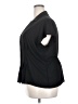 Covington 100% Polyester Black Short Sleeve Blouse Size 20 - photo 5