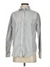 Everlane Stripes Gray Long Sleeve Button-Down Shirt Size 4 - photo 1