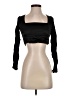 Zara Black 3/4 Sleeve Top Size S - photo 1