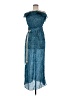 Tibi 100% Cotton Teal Casual Dress Size M - photo 1