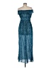 Tibi 100% Cotton Teal Casual Dress Size M - photo 2