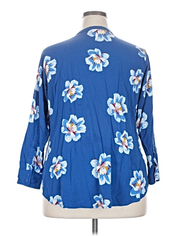 Old Navy 3/4 Sleeve Blouse (view 2)