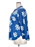 Old Navy Floral Blue 3/4 Sleeve Blouse Size 2X - photo 5