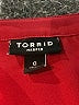 Torrid 100% Polyester Burgundy 3/4 Sleeve Blouse Size Lg Plus (0) - photo 7