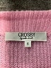 Crosby Color Block Burgundy Pullover Sweater Size S - photo 7