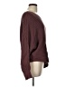 By Anthropologie Burgundy Pullover Sweater Size L - photo 4