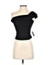 Lulus Black Short Sleeve Top Size S - photo 1
