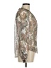 Veronica Beard 100% Silk Silver Ivory Long Sleeve Silk Top Size M (estimated) - photo 4