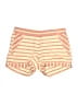 J.Crew 100% Cotton Stripes Gold Shorts Size 00 - photo 1