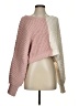 Altar'd State 100% Polyester Color Block Pink Pullover Sweater Size XS - photo 1