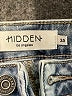Hidden Jeans Solid Blue Jeans Size 25 waist - photo 7