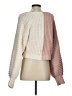 Altar'd State 100% Polyester Color Block Pink Pullover Sweater Size XS - photo 2