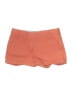 J.Crew 100% Cotton Solid Orange Shorts Size 0 - photo 1