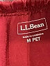 L.L.Bean Solid Burgundy Casual Pants Size M (petite) - photo 4