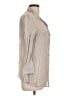 Helmut Lang Gray 3/4 Sleeve Button-Down Shirt Size L - photo 4