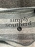Simply Southern Stripes Gray Pullover Sweater Size L - photo 7