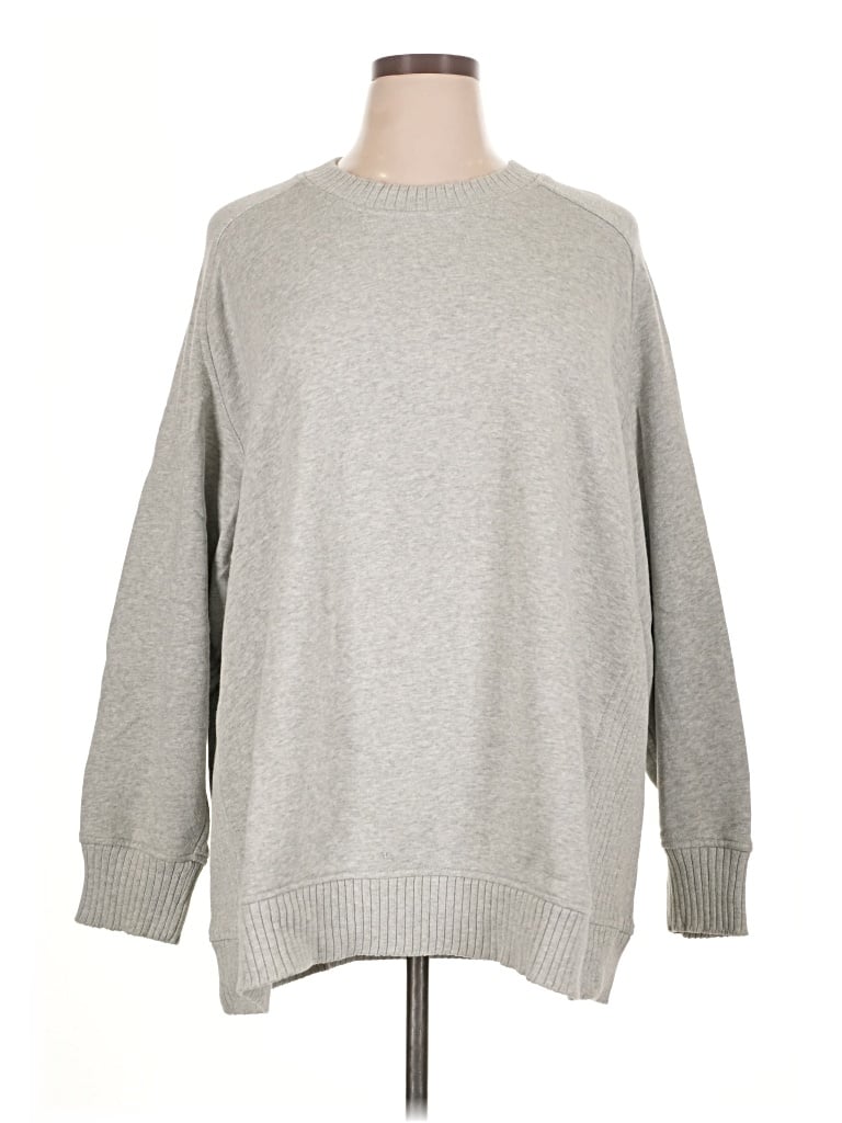 Pre-owned Aerie Pullover Sweater In Gray
