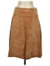 Arden B. Solid Tan Casual Skirt Size 1 - photo 1
